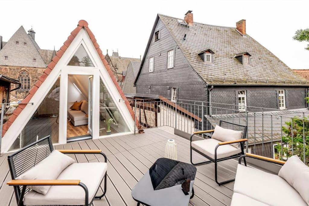 Himmlische Altstadt-Maisonette Marburg Luaran gambar